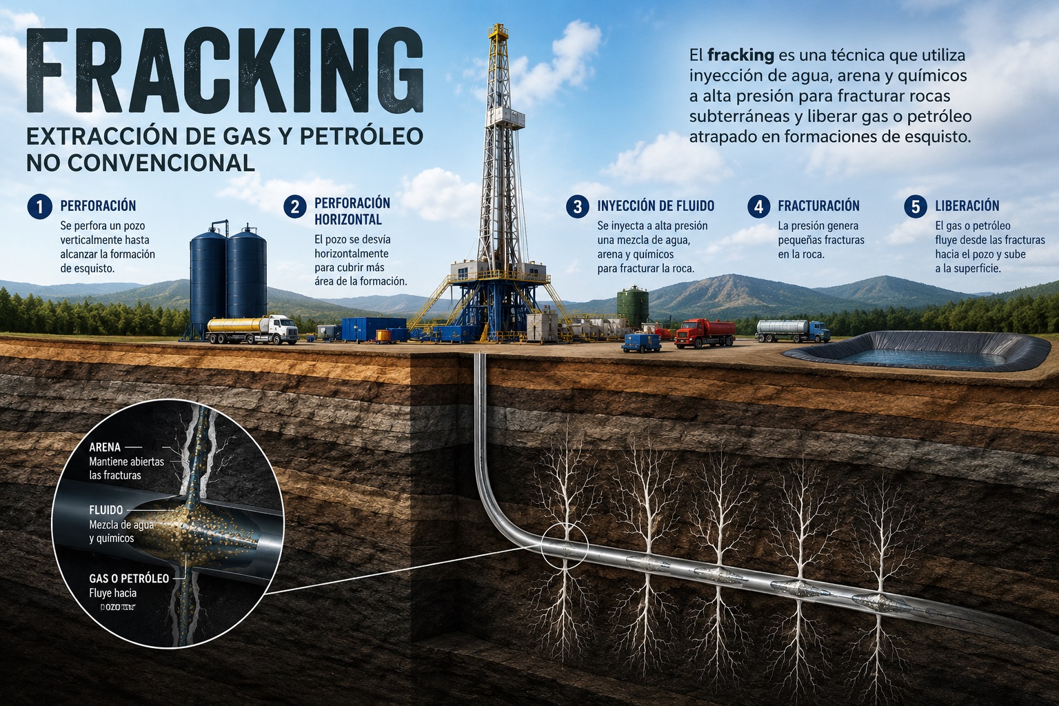 ¿Qué es el fracking y por qué genera polémica en Ecuador, Colombia y Perú?