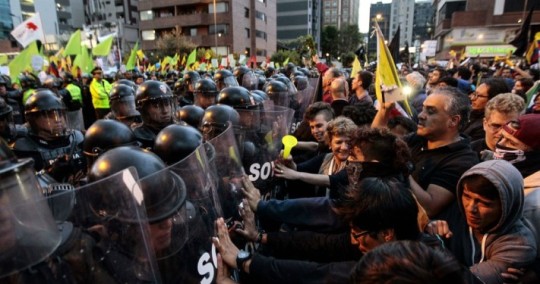 Protestas por Ley de Herencias no tuvieron réplica este año por un asunto mucho más importante. (Kaos En La Red)