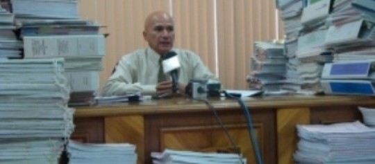 El exjuez Nicolás Zambrano, de la Corte de Sucumbíos, en una foto difundida por el sitio Juicio Crudo. El exjuez Nicolás Zambrano, de la Corte de Sucumbíos, en una foto difundida por el sitio Juicio Crudo.