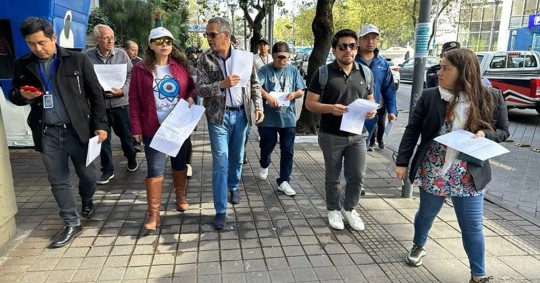 Ciudadanos se unieron con las autoridades y recorrieron la zona / Foto: cortesía Municipio de Quito 