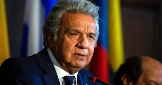 Lenín Moreno descarta asilarse en Paraguay y denuncia persecución en Ecuador / Foto: EFE