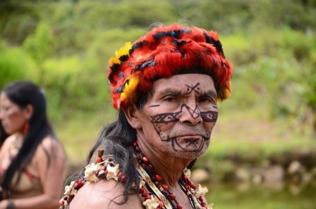Pueblo Shuar reclama al Estado supuesta vulneración de derechos - Foto cortesía Shuar Blog