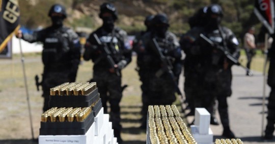 La ceremonia se llevó a cabo en el Grupo de Intervención y Rescate (GIR) / Foto: cortesía Ministerio del Interior