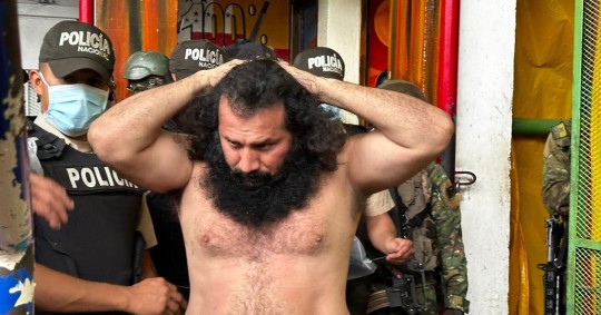 "Fito" estaba recluido en la prisión de máxima seguridad La Roca al ser considerado como peligroso / Foto: cortesía FF.AA.