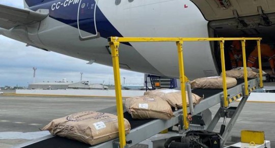 Aviones de Colombia y Brasil ayudan a evitar desabastecimiento en Ecuador / Foto: cortesía 