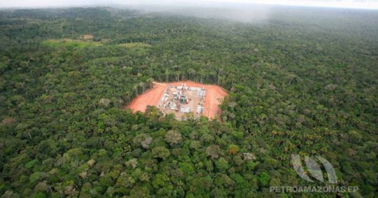  Petroecuador informó que ha reanudado las operaciones en las plataformas A y B del campo Ishpingo, en el Parque Nacional Yasuní / Foto: cortesía Petroecuador 