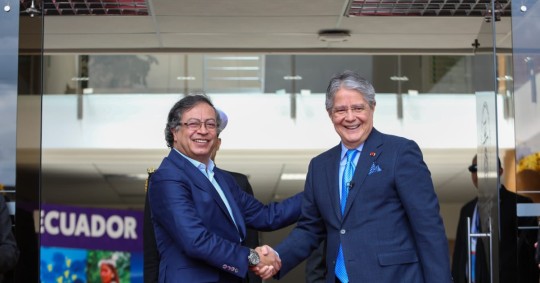 Lasso y Petro inician Gabinete Binacional en frontera de Ecuador y Colombia / Foto: Cortesía Presidencia