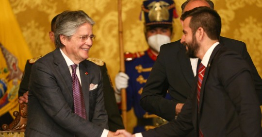 Lasso designó a Pablo Arosemena como su ministro de Economía / Foto: EFE