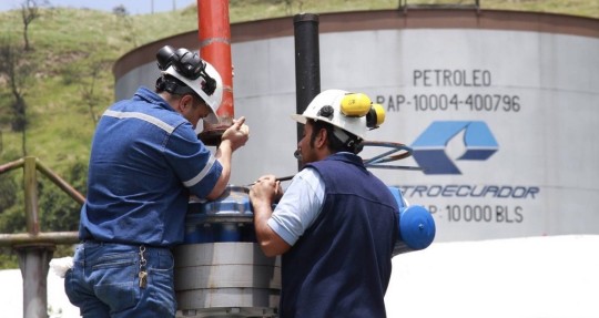 El ministerio de Economía y Finanzas estima un crecimiento del 8 % en la producción de crudo para el próximo año/ Foto: cortesía Petroecuador 