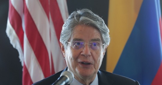 Lasso expone en Nueva York su visión para impulsar la economía de Ecuador / Foto: EFE