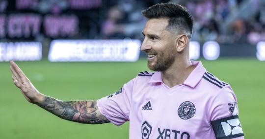 Messi firmó su noveno gol en seis partidos con el Inter Miami, que lleva seis triunfos seguidos / Foto: EFE