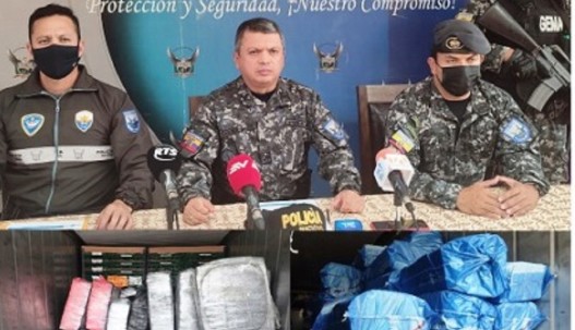 La Policía decomisa casi tres toneladas de droga con destino a Bélgica / Foto : cortesía Policía Nacional