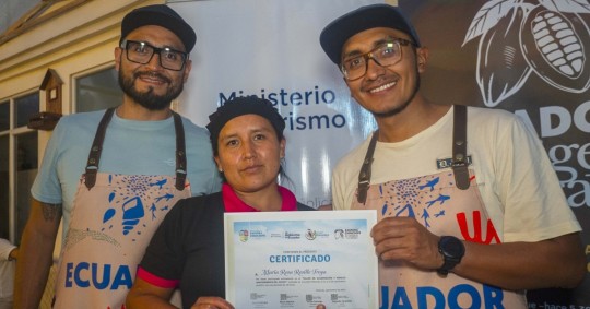 La comitiva también visitó Cuenca, Vilcabamba, Loja y Saraguro / Foto: cortesía Ministerio de Turismo
