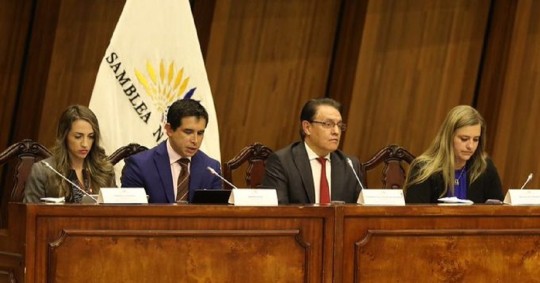 Según el cronograma, la Comisión de Fiscalización tiene diez días para recibir las pruebas de cargo y descargo / Foto: cortesía Asamblea Nacional 