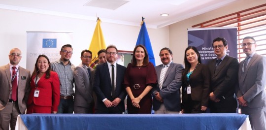 El gobierno presentó la Estrategia Nacional de Ciberseguridad / Foto: cortesía ministerio de Telecomunicaciones