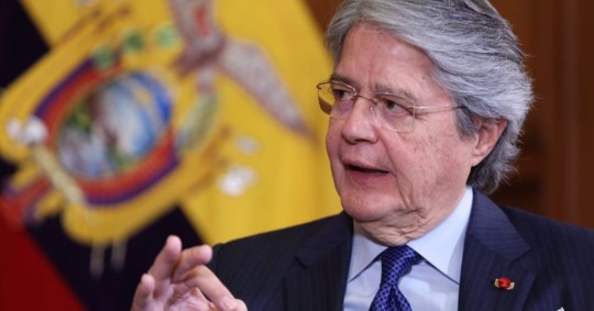 Lasso comentó este domingo que pidió la salida de Luque del Gobierno a finales del año pasado, porque no sentía confianza / Foto: cortesía Presidencia 