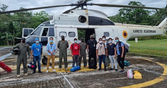 Ecuador desplegará el "plan Fénix" para vacunar en zonas de difícil acceso / Foto: cortesía Ministerio de Salud