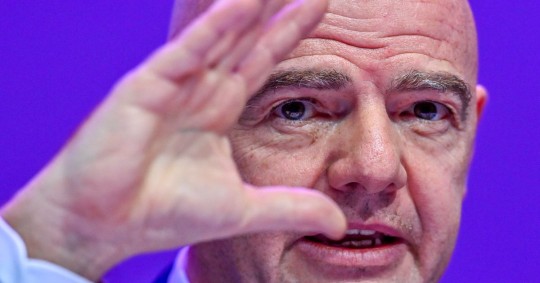 Antes de su reelección para el cargo que ocupa desde hace siete años, Infantino repasó logros del último cuatrienio / Foto: EFE