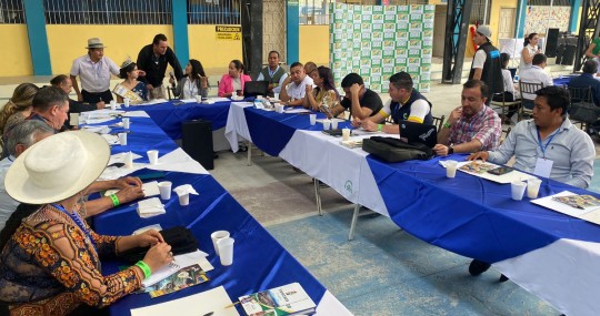 Participaron en mesas temáticas, en donde se generó espacios de diálogo sobre la situación actual del sector turístico / Foto: cortesía ministerio de Turismo 
