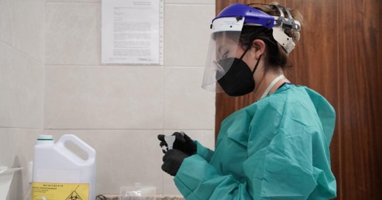 En un comunicado, señaló que el laboratorio del INSPI reportó el mencionado primer caso en una paciente de la ciudad de Quito / Foto: cortesía Ministerio de Salud
