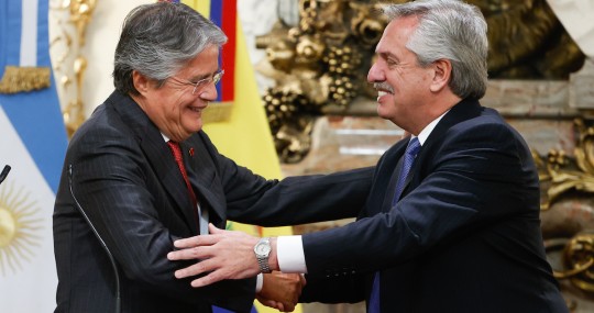Ecuador y Argentina impulsarán una mayor integración comercial / Foto: EFE