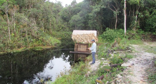 Estudiantes y profesores checos visitan el proyecto “Ikiam Anglers” en Gualaquiza / Foto: cortesía Ministerio de Turismo