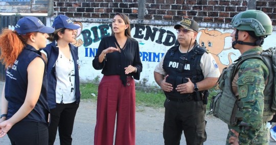 La Gobernación de Los Ríos informó en un comunicado que el atentado, registrado en cámaras de vigilancia, ocurrió en la madrugada de este lunes / Foto: cortesía Connie Jiménez