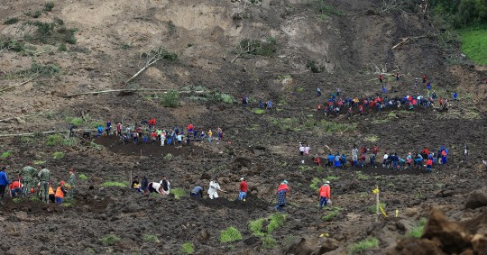 Un total de 163 viviendas han quedado afectadas y 57 destruidas / Foto: EFE 