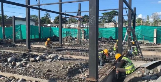 La construcción arrancó el 4 de agosto y se tiene previsto concluir en 114 días / Foto: cortesía ministerio de Salud