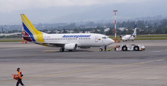 Aeroregional incrementa vuelos a El Coca / Foto: Cortesía Aeroregional