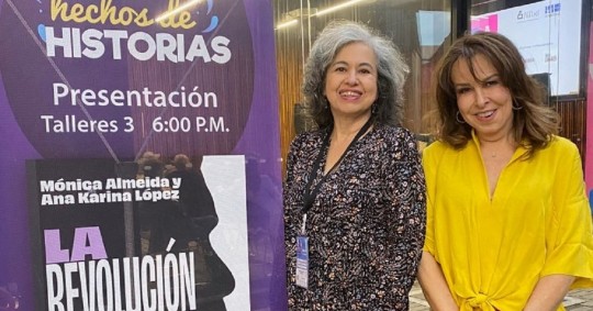 El libro de Ana Karina López y Mónica Almeida pormenoriza sobre las FARC, el narcotráfico, Angostura, el 30S, Julian Assange, Odebrecht …/ Foto: cortesía Revolución Malograda