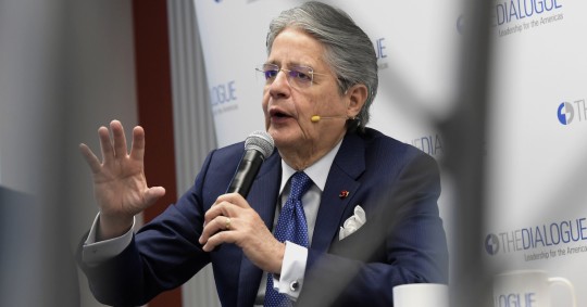 En su carta de este lunes, Lasso insistió en que no tolerará ningún acto de corrupción en su Gobierno / Foto: EFE