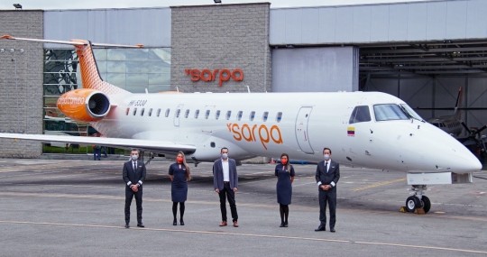 Sarpa, la nueva aerolínea colombiana que busca conquistar Ecuador / Foto: cortesía Sarpa