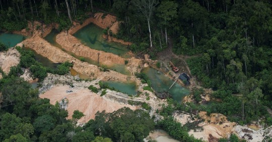 La minería afecta al 31 % del territorio indígena en la Amazonía / Foto: EFE