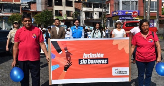 El objetivo fue propiciar una mayor integración de las personas con discapacidad en la sociedad / Foto: cortesía MIES