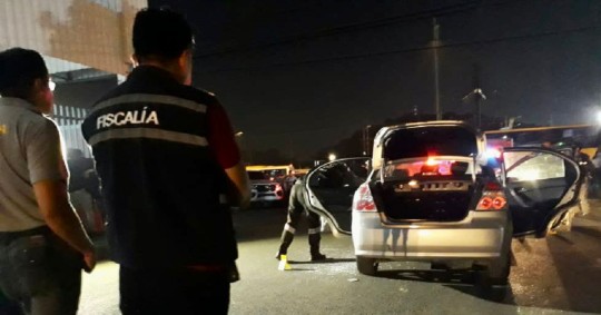 El fiscal fue atacado cuando se movilizaba en su vehículo, luego de concluir una audiencia de juicio contra dos procesados por asesinato / Foto: cortesía Fiscalía