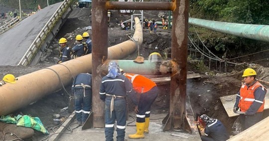 Ecuador retoma el transporte normal de petróleo en oleoductos principales / Foto: cortesía Petroecuador