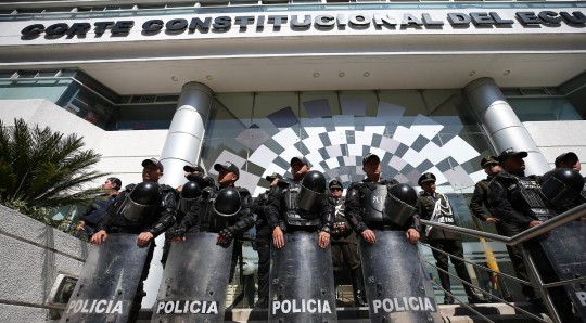 La Corte Constitucional aprobó las dos nuevas preguntas presentadas por el Gobierno para el referéndum que busca convocar / Foto: EFE