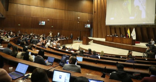 Noticias del Ecuador Medios Nacionales - 19 de Abril de 2023  / Foto: cortesía Asamblea Nacional