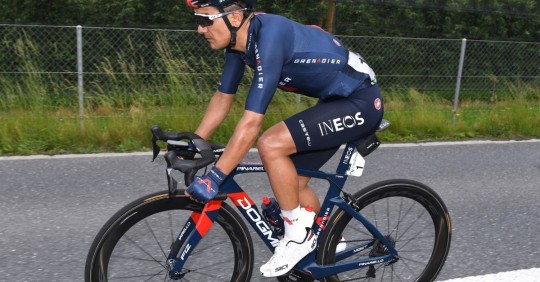 Richard Carapaz y Geraint Thomas liderarán el equipo Ineos en el Tour/ Foto: EFE