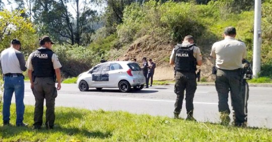 El asesinato del coronel Santiago Loza, fue confirmado por la Policía Nacional y por el servicio nacional penitenciario (SNAI) / Foto: cortesía Policía Nacional 