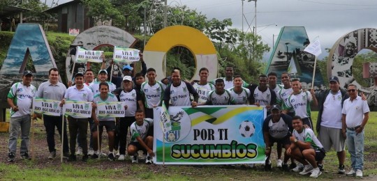 Río Aguarico avanzó a la segunda etapa en la Copa Ecuador y se medirá con Emelec / Foto: cortesía Río Aguarico