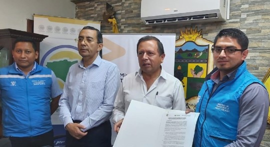 La avenida Alberto Zambrano, en Puyo, será intervenida / Foto: cortesía ministerio de Obras Públicas