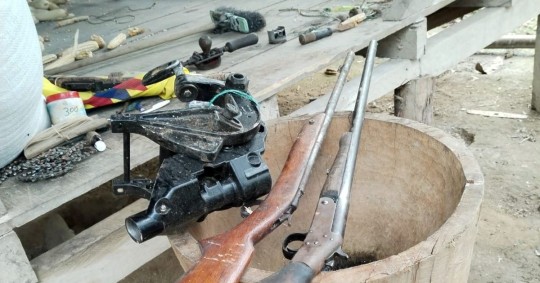 La frontera norte está bajo ataque del narcotráfico y grupos armados / Foto: cortesía Fuerzas Armas