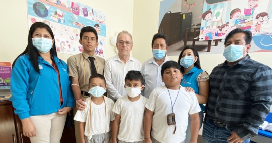 Yantzaza ahora cuenta con un Aula Hospitalaria / Foto: Cortesía ministerio de Educación