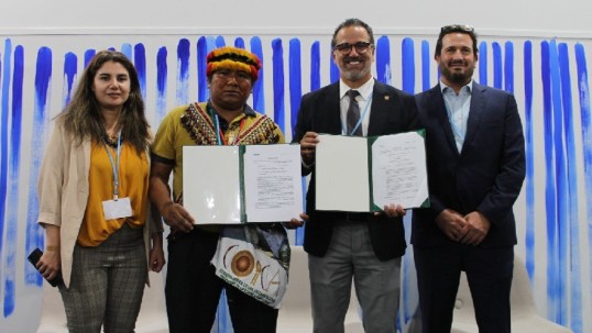 Ecuador se compromete a activar los mecanismos necesarios para llegar a la firma de un Acuerdo de Pago por Reducción de Emisiones (ERPA) hasta fines de abril de 2023 / Foto: ministerio de Ambiente