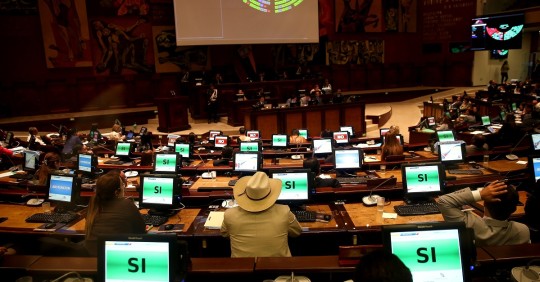 La Asamblea Nacional aprueba la Ley de Extinción de Dominio / Foto: EFE