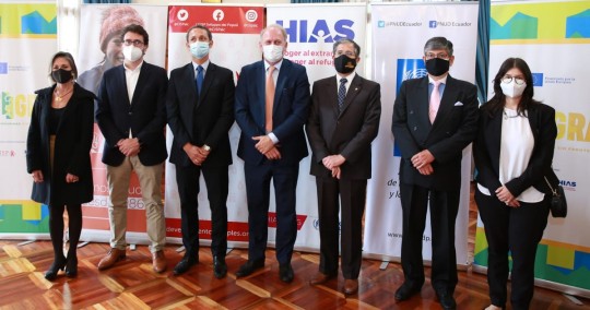 UE financia proyecto "Integra" en beneficio de los migrantes en Ecuador / foto cortesía Cancillería