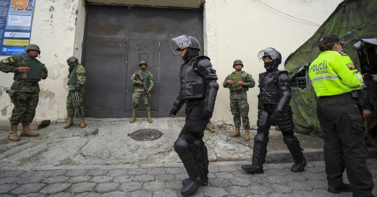 El suceso ocurrió en el Centro de Privación de Libertad Masculino Número 1, más conocido como la cárcel de El Inca, en Quito / Foto: EFE