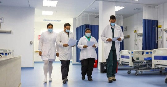 En 2016, el terremoto destruyó al hospital/ Foto: cortesía Presidencia